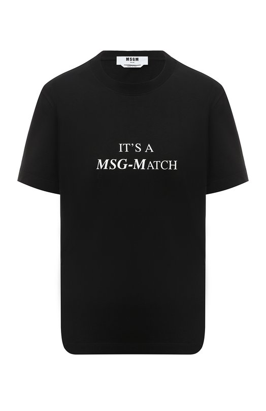 фото Хлопковая футболка msgm
