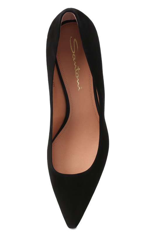 фото Замшевые туфли santoni