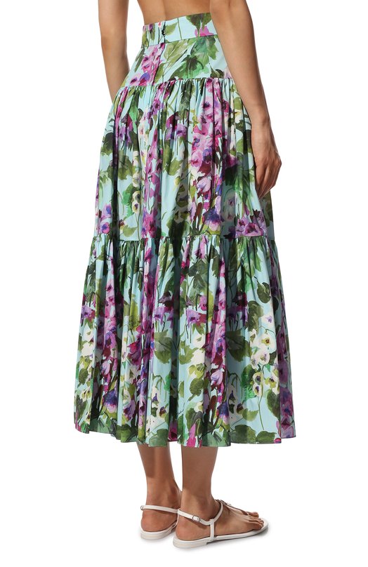 фото Хлопковая юбка dolce & gabbana