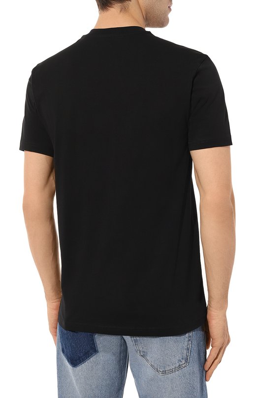 фото Хлопковая футболка moschino