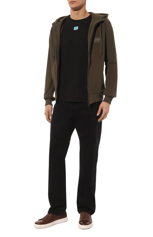 фото Кожаные кеды h`d`s`n baracco