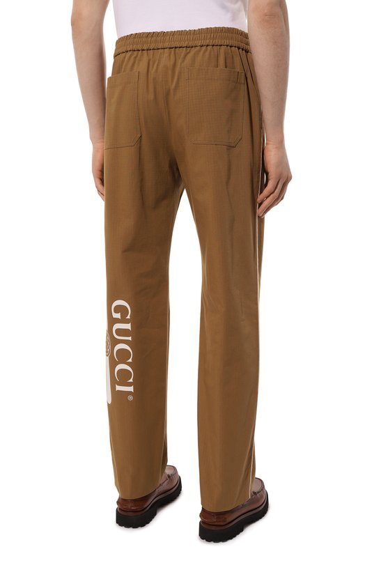 фото Хлопковые брюки gucci