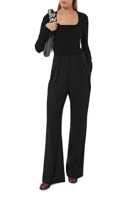 фото Шерстяные брюки rohe