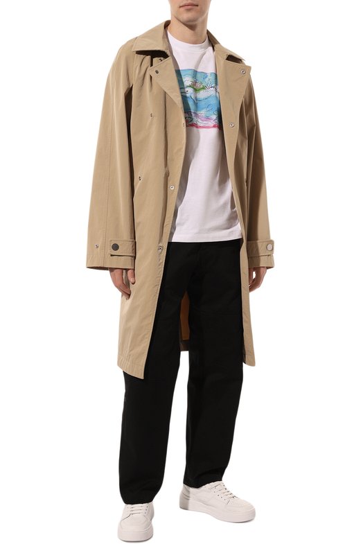 фото Хлопковые брюки-карго marni