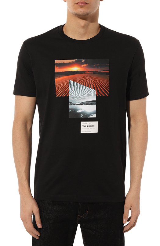 фото Хлопковая футболка paul&shark