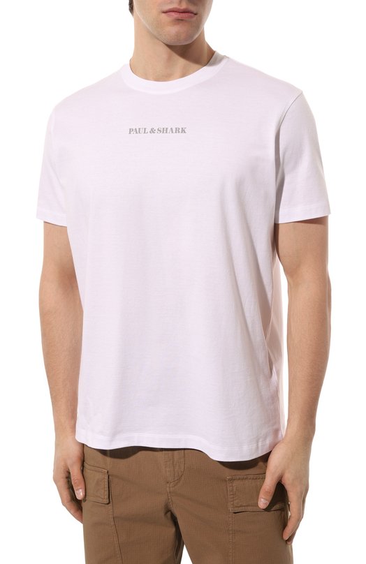 фото Хлопковая футболка paul&shark