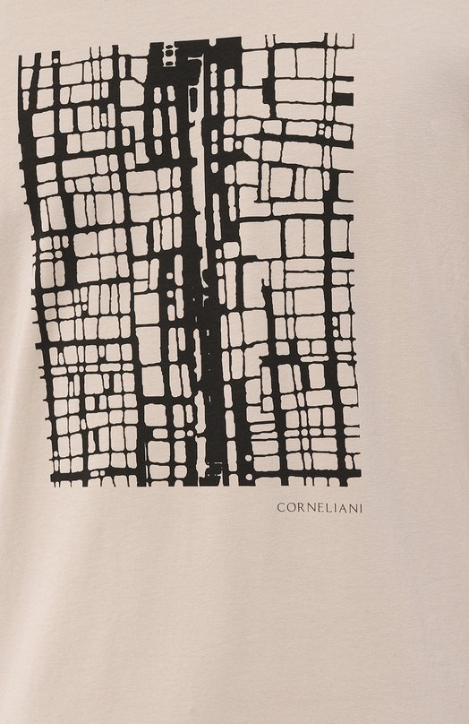 фото Хлопковая футболка corneliani