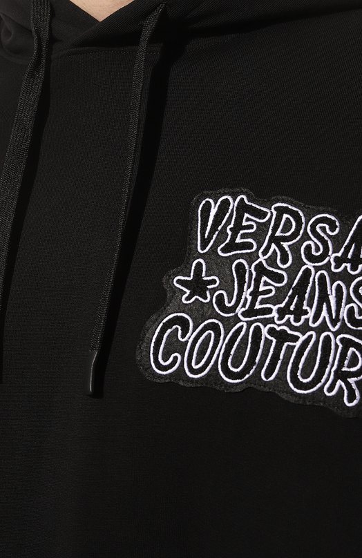 фото Хлопковое худи versace jeans couture