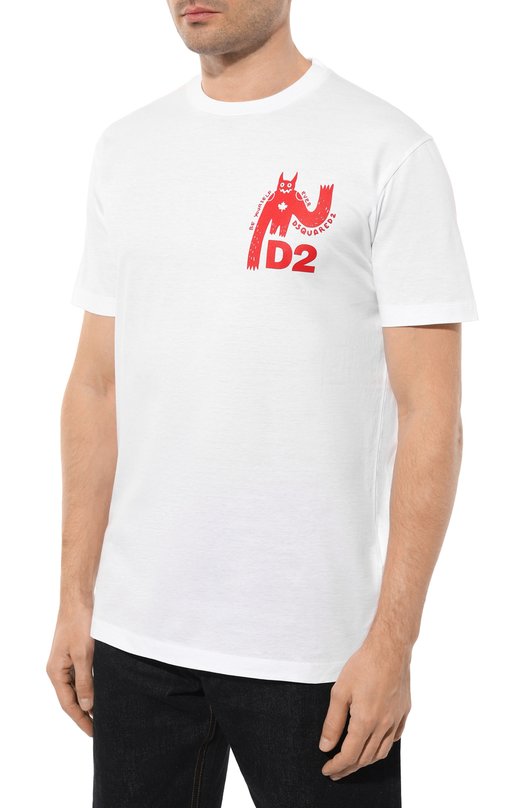 фото Хлопковая футболка dsquared2