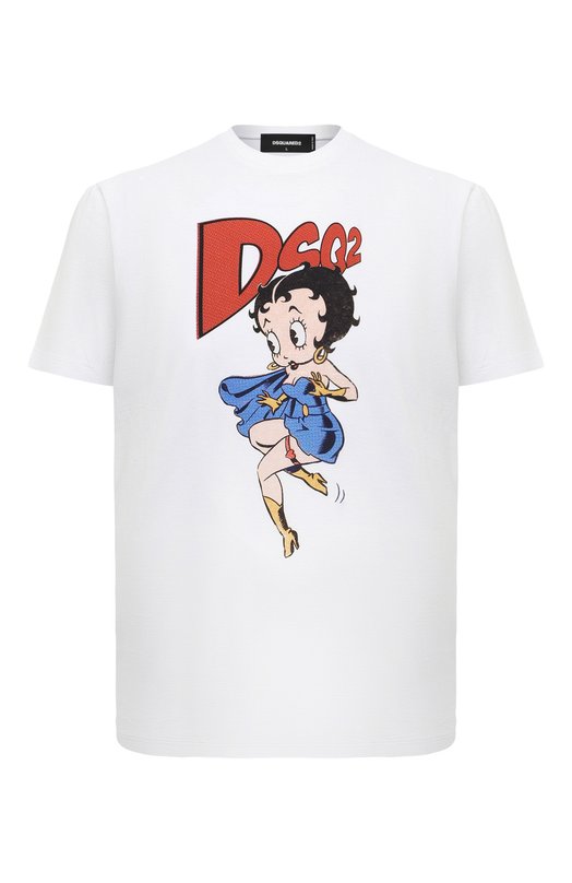 фото Хлопковая футболка dsquared2