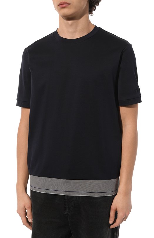 фото Хлопковая футболка giorgio armani