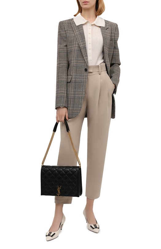 фото Хлопковые брюки brunello cucinelli