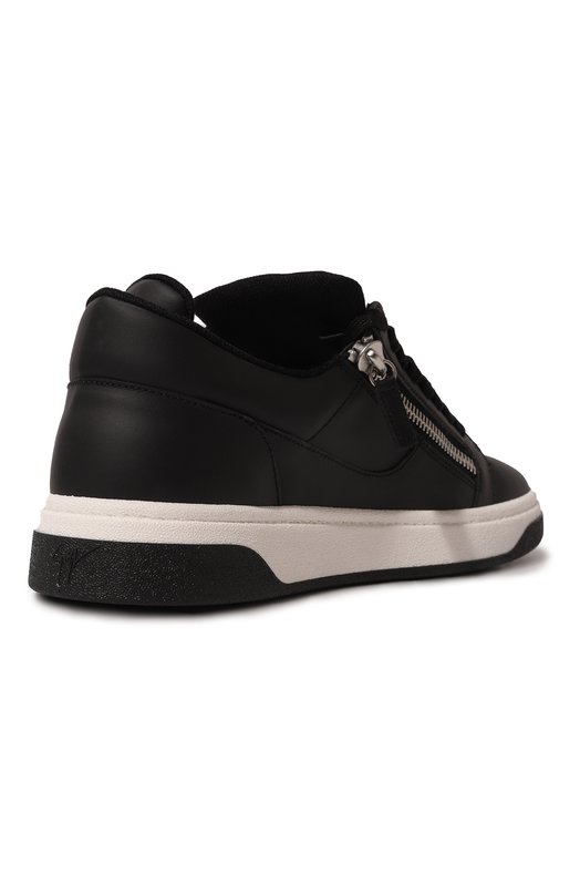 фото Кожаные кеды giuseppe zanotti design