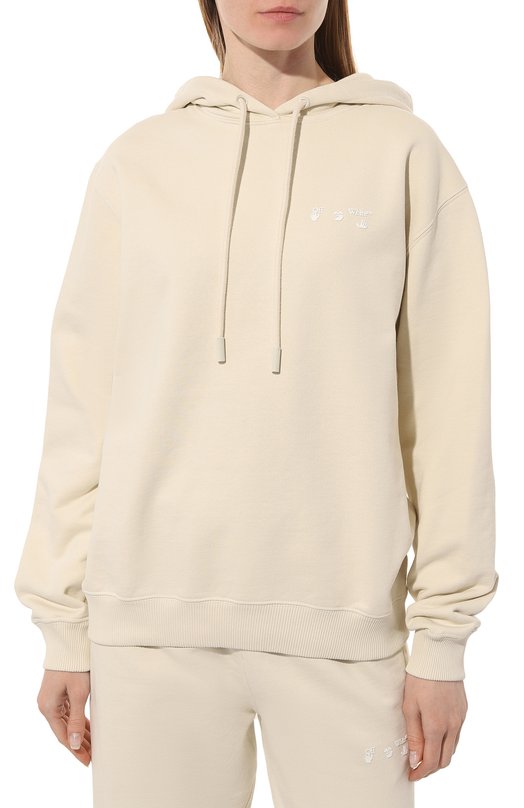 фото Хлопковое худи off-white