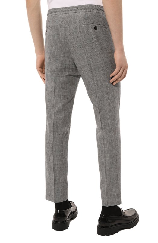 фото Брюки изо льна и шерсти corneliani