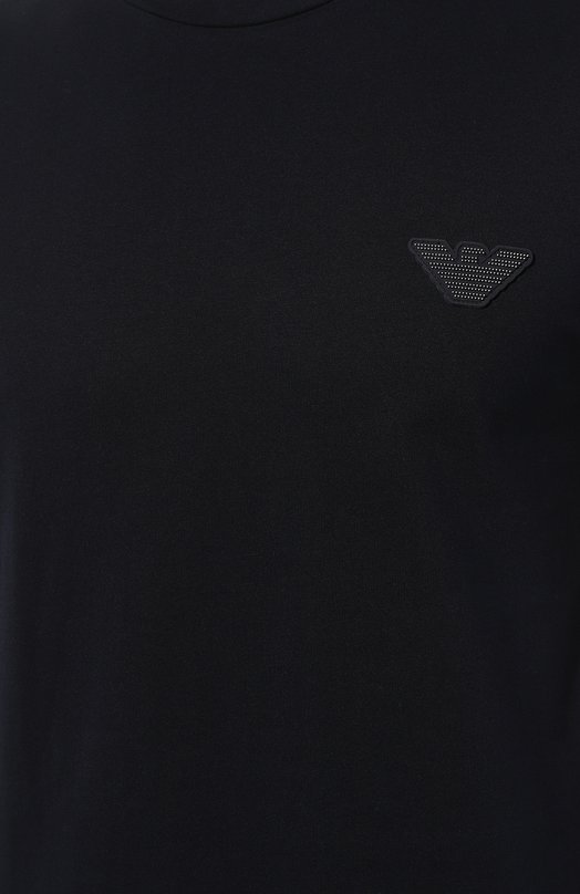 фото Хлопковая футболка emporio armani