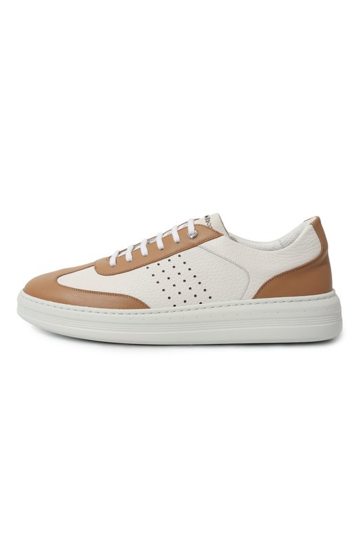 фото Кожаные кеды stefano ricci