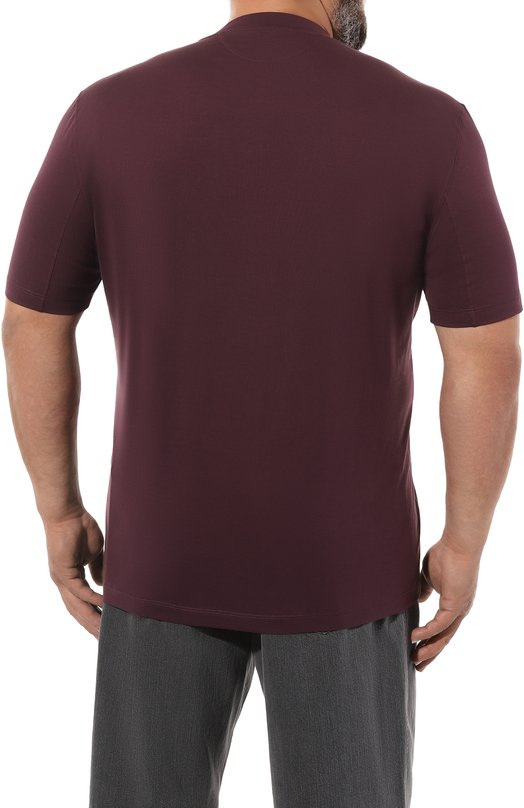 фото Хлопковая футболка brunello cucinelli