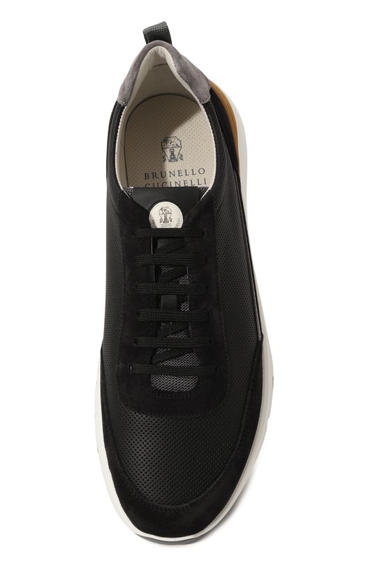 фото Кожаные кроссовки brunello cucinelli