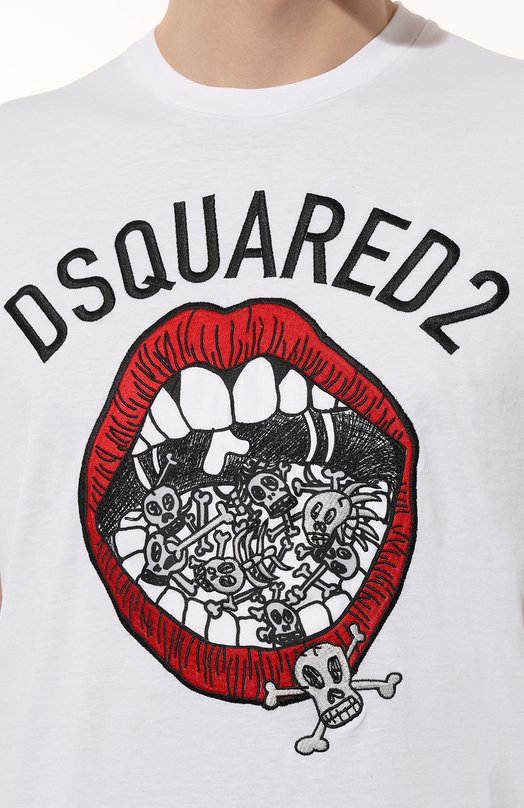 фото Хлопковая футболка dsquared2