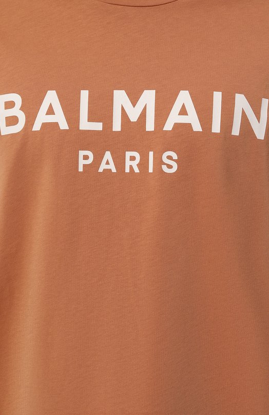 фото Хлопковая футболка balmain