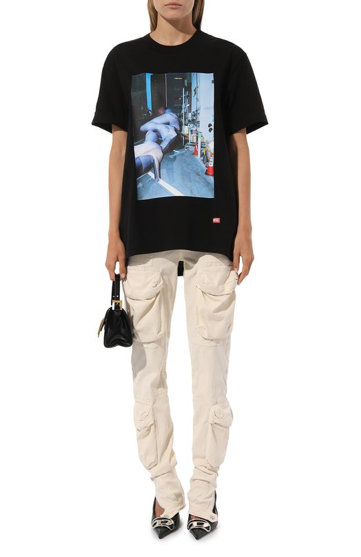 фото Хлопковая футболка diesel