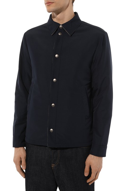 фото Двусторонняя куртка-рубашка canali