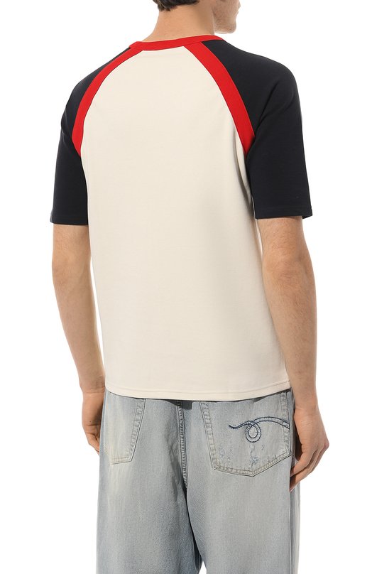 фото Хлопковая футболка balmain