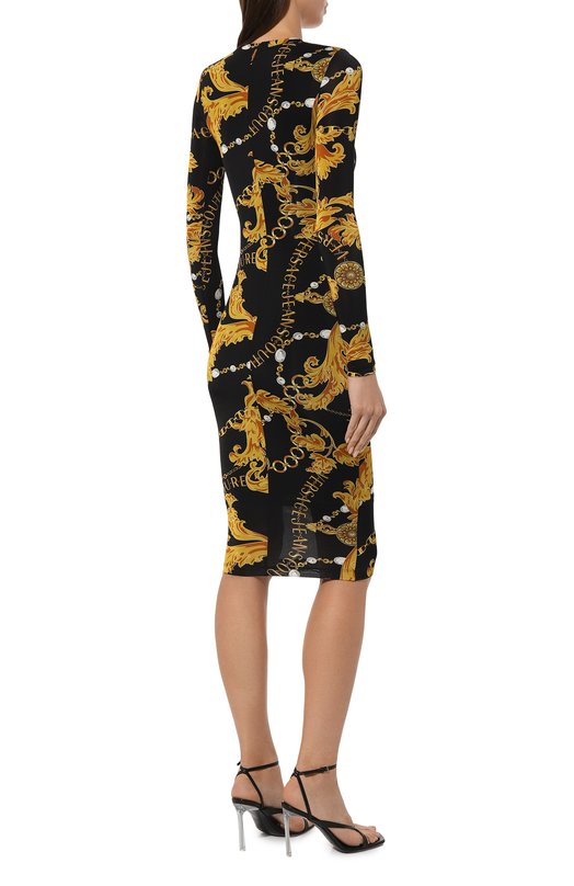 фото Платье из вискозы versace jeans couture