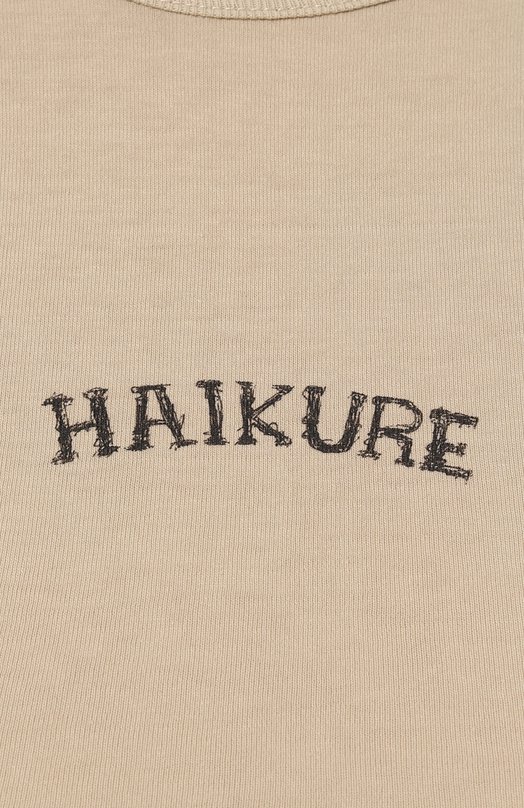 фото Хлопковая футболка haikure
