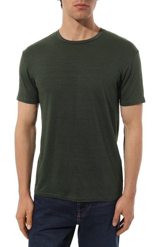 фото Льняная футболка daniele fiesoli