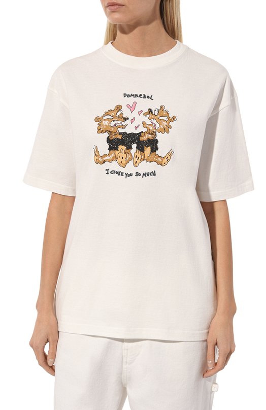 фото Хлопковая футболка domrebel