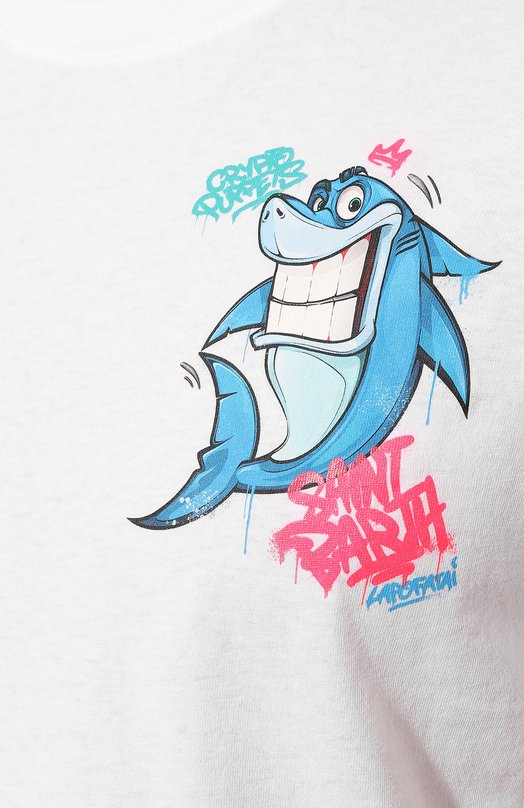 фото Хлопковая футболка crypto puppets x mc2 saint barth mc2 saint barth