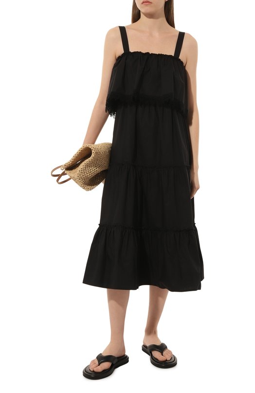 фото Хлопковое платье liu jo