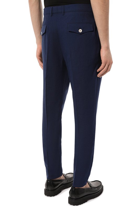 фото Брюки из шерсти и льна brunello cucinelli