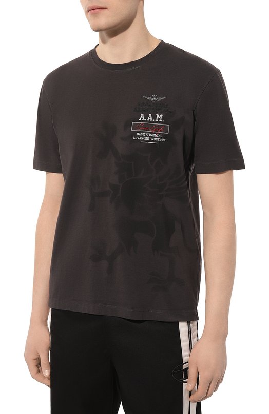 фото Хлопковая футболка aeronautica militare