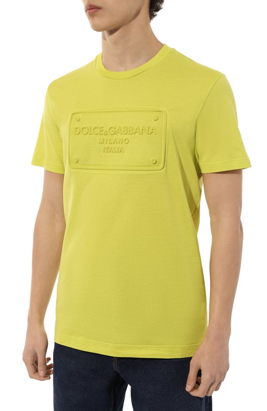 фото Хлопковая футболка dolce & gabbana