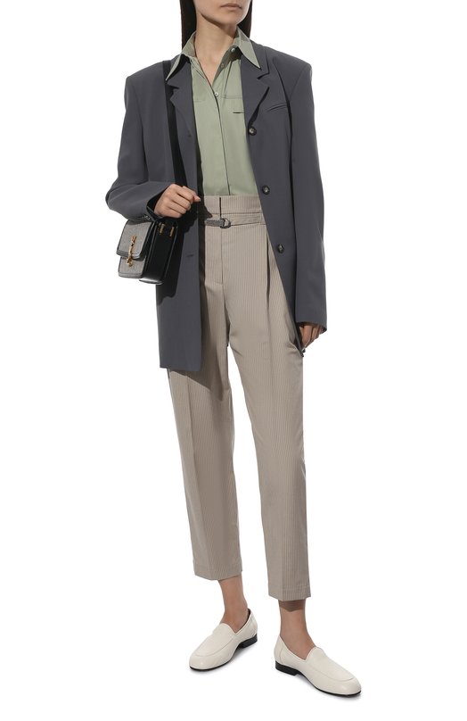 фото Хлопковые брюки brunello cucinelli