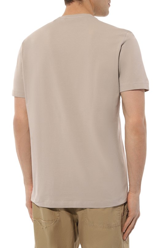 фото Хлопковая футболка corneliani