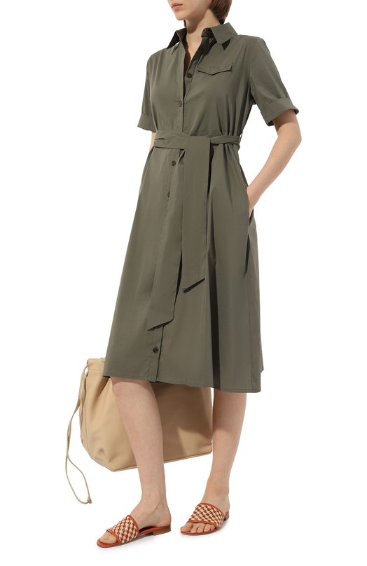 фото Хлопковое платье pietro brunelli