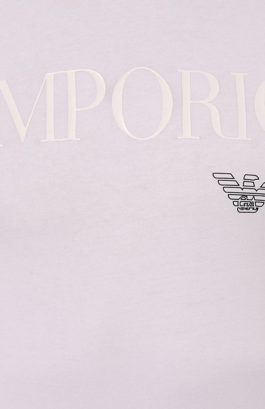 фото Хлопковая футболка emporio armani