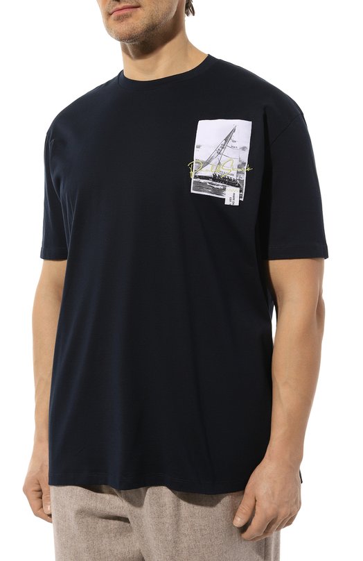 фото Хлопковая футболка paul&shark