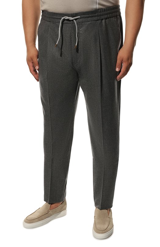 фото Шерстяные брюки brunello cucinelli