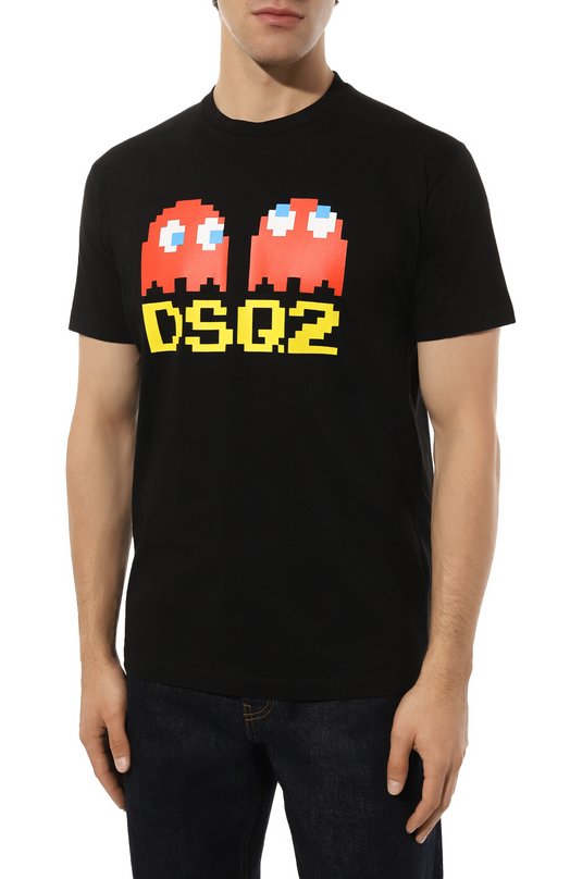 фото Хлопковая футболка dsquared2 x pac-man™ dsquared2