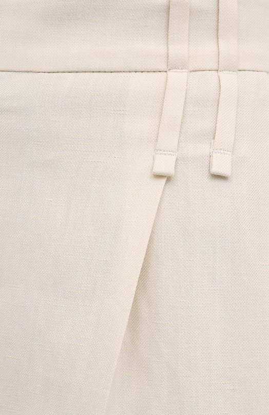 фото Брюки из вискозы и льна brunello cucinelli
