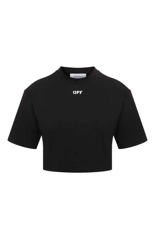 фото Хлопковая футболка off-white