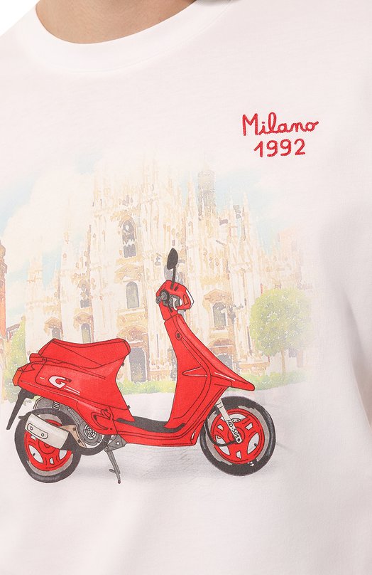 фото Хлопковая футболка mc2 saint barth