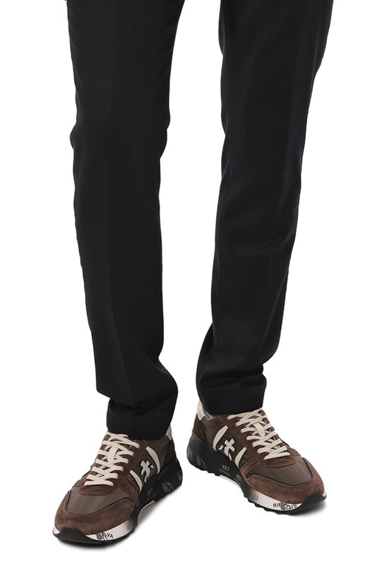 фото Комбинированные кроссовки lander premiata