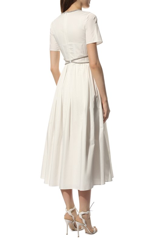 фото Хлопковое платье self-portrait