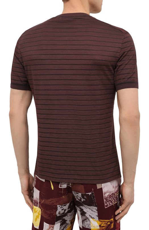 фото Футболка из хлопка и шелка ermenegildo zegna